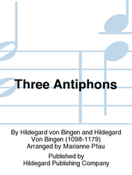 Three Antiphons Sheet Music by Hildegard Von Bingen
