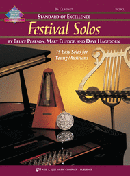 Standard of Excellence: Festival Solos - Clarinet Sheet Music by Bruce Pearson