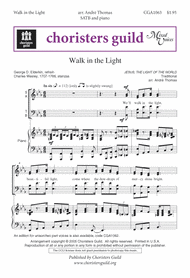Walk in the Light Sheet Music by Andre J Thomas
