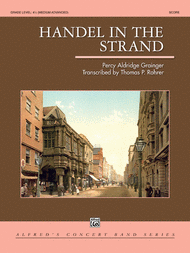 Handel in the Strand Sheet Music by Percy Aldridge Grainger