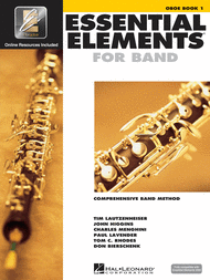 Essential Elements for Band - Oboe Book 1 with EEi Sheet Music by Various