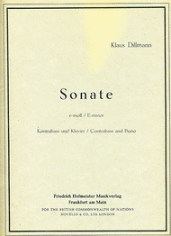 Sonate e-Moll Sheet Music by Klaus Dillmann