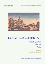 Six flute quintets - Volume 1 Sheet Music by Luigi Boccherini