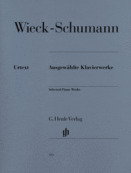 Selected Piano Works Sheet Music by Clara Wieck-Schumann