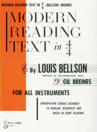 Modern Reading Text in 4/4 Sheet Music by Louie Bellson