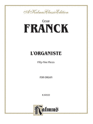 L'Organiste Sheet Music by Cesar Auguste Franck