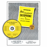 Advanced Jazz Conception For Saxophone with CD Sheet Music by Lennie Niehaus