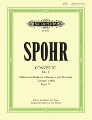 Clarinet Concerto No.1 in C minor Sheet Music by Louis Spohr