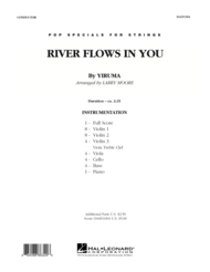River Flows In You - Full Score Sheet Music by Larry Moore