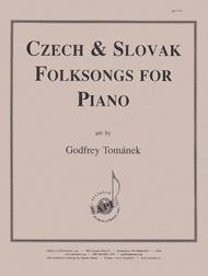 Czech & Slovak Folksongs for Piano Sheet Music by Godfrey Tomanek