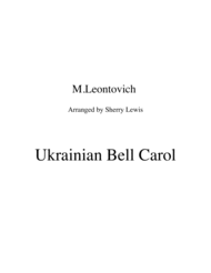 Ukrainian Bell Carol (Carol of the Bells) STRING TRIO (for string trio) Sheet Music by Mykola Leontovich