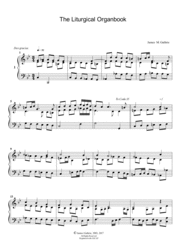 Guthrie: The Liturgical Organbook Sheet Music by James M. Guthrie