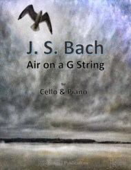 Bach: Air on a G String for Cello & Piano Sheet Music by Johann Sebastian Bach
