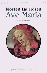 Ave Maria Sheet Music by Morten Lauridsen