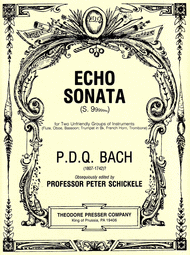 Echo Sonata Sheet Music by PDQ Bach