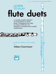 Learn to Play Flute Duets Sheet Music by William Eisenhauer