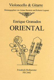Oriental Sheet Music by Enrique Granados