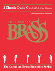 3 Classic Duke Quintets Sheet Music by The Canadian Brass
