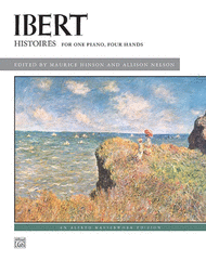 Ibert -- Histoires Sheet Music by Jacques-Francois Ibert