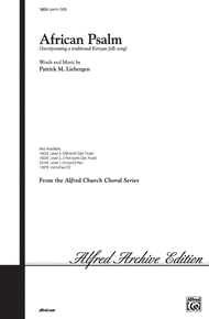 African Psalm Sheet Music by Patrick M. Liebergen