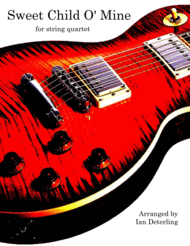 Sweet Child O' Mine for String Quartet Sheet Music by Guns N' Roses