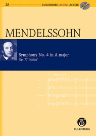 Symphony No. 4 in A major op. 90 Sheet Music by Felix Bartholdy Mendelssohn