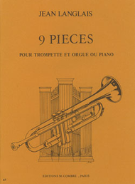 Pieces (9) Sheet Music by Jean Langlais