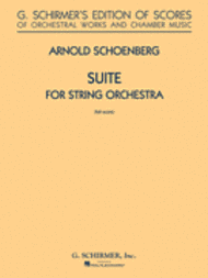 Suite in G for String Orchestra Sheet Music by Arnold Schoenberg