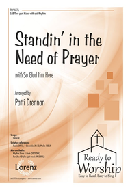 Standin' in the Need of Prayer Sheet Music by Patti Drennan