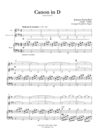 Canon in D (Long Version) for Flute