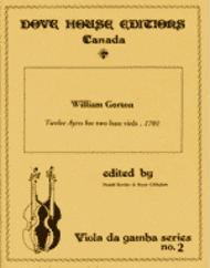 Twelve Ayres (1701) Sheet Music by William Gorton