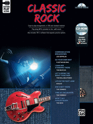 Classic Rock Guitar Play-Along Sheet Music by Various Artists