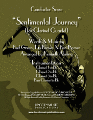 Sentimental Journey (for Clarinet Quartet) Sheet Music by Bud Green