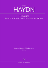 Te Deum Sheet Music by Franz Joseph Haydn
