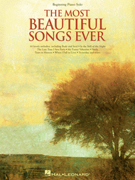 The Most Beautiful Songs Ever Sheet Music by Various