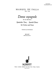 Spanish Dance Sheet Music by Manuel de Falla