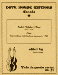 Duos Sheet Music by Andre Philidor L'Aine