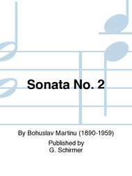Sonata No. 2 Sheet Music by Bohuslav Martinu