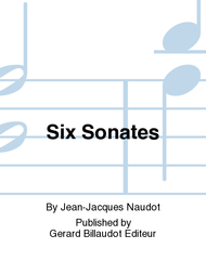 Six Sonates Sheet Music by Jean-Jacques Naudot
