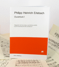 Overture 1 Sheet Music by Philipp Heinrich Erlebach