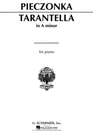 Tarantella in A Minor Sheet Music by Albert Pieczonka
