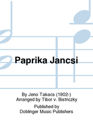 Paprika Jancsi Sheet Music by Jeno Takacs
