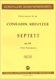 Septett Es-Dur Sheet Music by Konradin Kreutzer