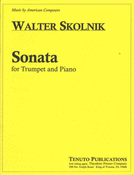 Sonata Sheet Music by Walter Skolnik