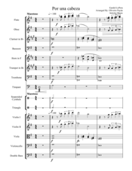 POR UNA CABEZA Sheet Music by C.Gardel