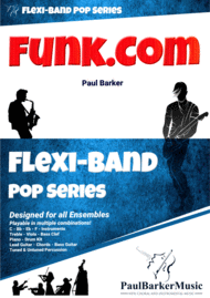 Funk.Com (Flexi-Band Score & Parts) Sheet Music by Paul Barker