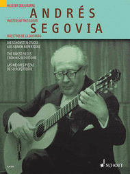 Andres Segovia Sheet Music by Andres Segovia