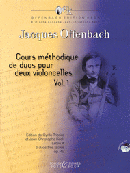 Cours Methodique de dous pour deux violoncelles - Volume 1 Sheet Music by Jacques Offenbach