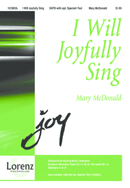 I Will Joyfully Sing Sheet Music by Mary McDonald