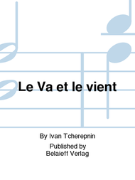 Le Va et le vient Sheet Music by Ivan Tcherepnin